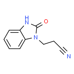 1H-Benzimidazole-1-propanenitrile,2,3-dihydro-2-oxo-(9CI)结构式