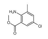 Benzoic acid, 2-amino-5-chloro-3-Methyl-, Methyl ester picture
