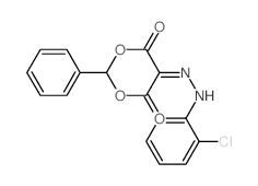 5-[(2-chlorophenyl)hydrazinylidene]-2-phenyl-1,3-dioxane-4,6-dione picture