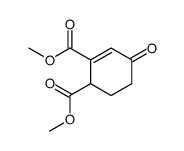 dimethyl 4-oxocyclohex-2-ene-1,2-dicarboxylate结构式