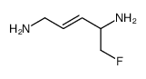 alpha-(fluoromethyl)dehydroputrescine Structure