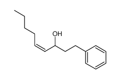 (4Z)-1-phenyl-4-nonen-3-ol Structure
