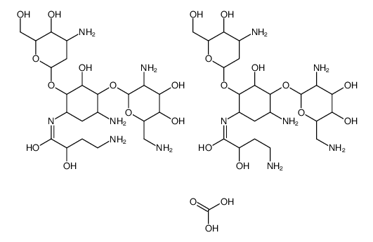 1-N-((S)-4-amino-2-hydroxybutyryl)-2''-deoxykanamycin B picture