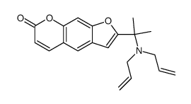 N,N-diallylprangosine Structure