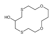 1,11-dioxa-4,8-dithiacyclotetradecan-6-ol Structure