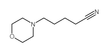 4-Morpholinepentanenitrile structure