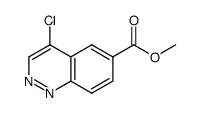 4-Chloro-6-cinnolinecarboxylic acid methyl ester结构式