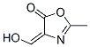 5(4H)-Oxazolone,4-(hydroxymethylene)-2-methyl- Structure