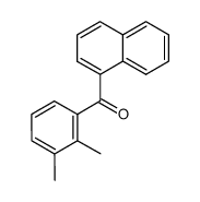 (2,3-dimethyl-phenyl)-[1]naphthyl ketone结构式