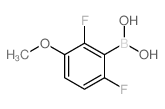 2,6-Difluoro-3-methoxyphenylboronic acid picture