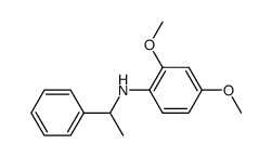 (2,4-dimethoxyphenyl)(1-phenylethyl)amine Structure