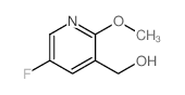 (5-Fluoro-2-methoxypyridin-3-yl)methanol Structure