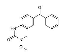 3-(4-benzoylphenyl)-1-methoxy-1-methylurea Structure