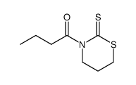 1-(2-thioxo-1,3-thiazinan-3-yl)butan-1-one结构式