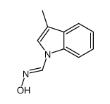 N-[(3-methylindol-1-yl)methylidene]hydroxylamine Structure