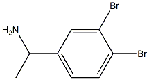 1-(3,4-DIBROMOPHENYL)ETHAN-1-AMINE Structure