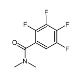 2,3,4,5-tetrafluoro-N,N-dimethylbenzamide结构式