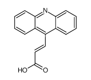 3-(acridyl-(9))-acrylic acid结构式