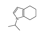 1H-Indole,4,5,6,7-tetrahydro-1-(1-methylethyl)-(9CI) structure