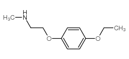 2-(4-ethoxyphenoxy)-N-methylethanamine Structure