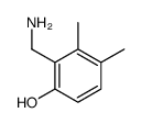 2-(aminomethyl)-3,4-dimethylphenol Structure