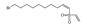 10-bromo-1-ethenylsulfonyldec-1-ene结构式