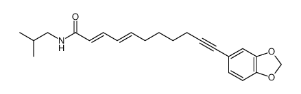 10,11-dehydropipercide Structure