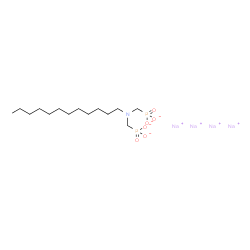 [(dodecylimino)bis(methylene)]bisphosphonic acid, sodium salt Structure