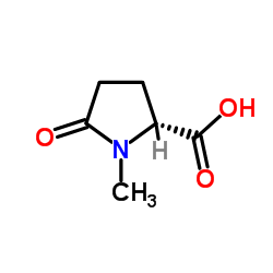 (R)-1-Methyl-5-oxopyrrolidine-2-carboxylic acid structure