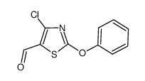4-chloro-2-phenoxy-1,3-thiazole-5-carbaldehyde Structure