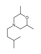 2,6-dimethyl-4-(3-methylbutyl)morpholine结构式