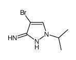 4-Bromo-1-isopropyl-1H-pyrazol-3-amine Structure