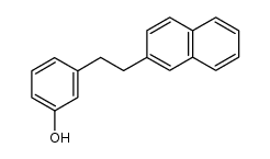 2-(3-hydroxy-β-phenethyl)naphthalene结构式
