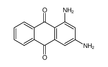 1,3-diamino-anthraquinone Structure