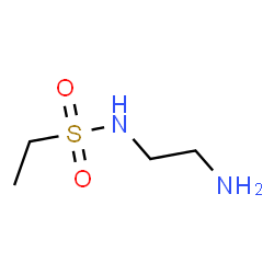 N-(2-氨基乙基)乙磺酰胺结构式