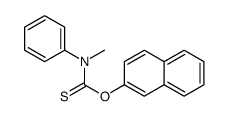 O-naphthalen-2-yl N-methyl-N-phenylcarbamothioate结构式