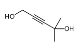 4-methylpent-2-yne-1,4-diol Structure
