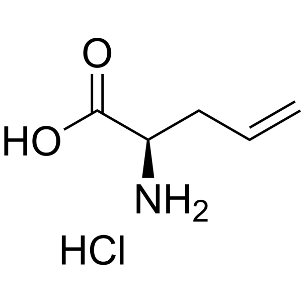 D-烯丙基甘氨酸盐酸盐结构式