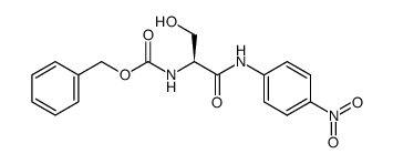 Cbz-Ser-pNA Structure