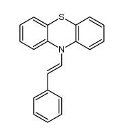 10-[(E)-2-phenylethenyl]-10H-phenothiazine Structure