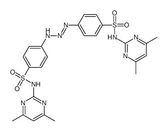 1,3-di-(4(N-(4,6-dimethyl-2-pyrimidinyl))sulfamoylphenyl)triazene picture