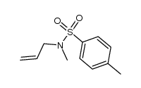 N-allyl-N-methyl-4-toluene sulphonamide Structure