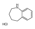 2,3,4,5-tetrahydro-1H-benzo[b]azepine hydrochloride Structure