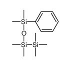 [dimethyl(phenyl)silyl]oxy-dimethyl-trimethylsilylsilane结构式
