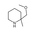 2-(Methoxymethyl)-2-methylpiperidine structure