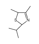 Thiazole, 2,5-dihydro-4,5-dimethyl-2-(1-methylethyl)-, trans- (9CI) picture