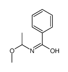 Benzamide,N-(1-methoxyethyl)-结构式