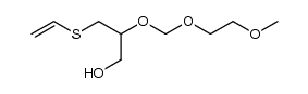 2-((2-methoxyethoxy)methoxy)-3-(vinylthio)propan-1-ol Structure