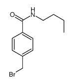 4-(bromomethyl)-N-butylbenzamide Structure