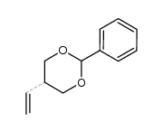 2-phenyl-5-vinyl-1,3-dioxane结构式